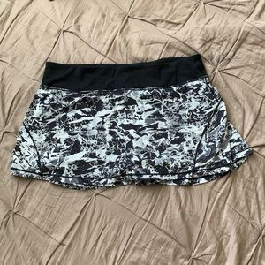 Lululemon skirt with shorts underneath